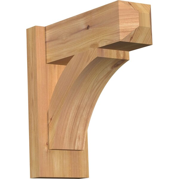 Ekena Millwork Thorton Craftsman Smooth Outlooker, Western Red Cedar, 5 1/2"W x 14"D x 14"H OUT06X14X14THR04SWR - main